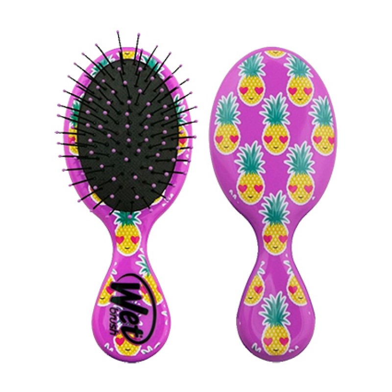 Wet Brush Happy Hair Smiley Pineapple Mini Detangler Brush