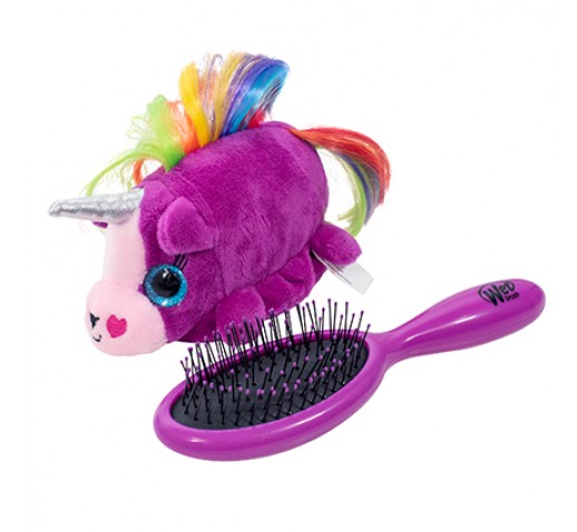 Wet Brush Plush Brush Kids Detangler Hair Brush - Unicorn