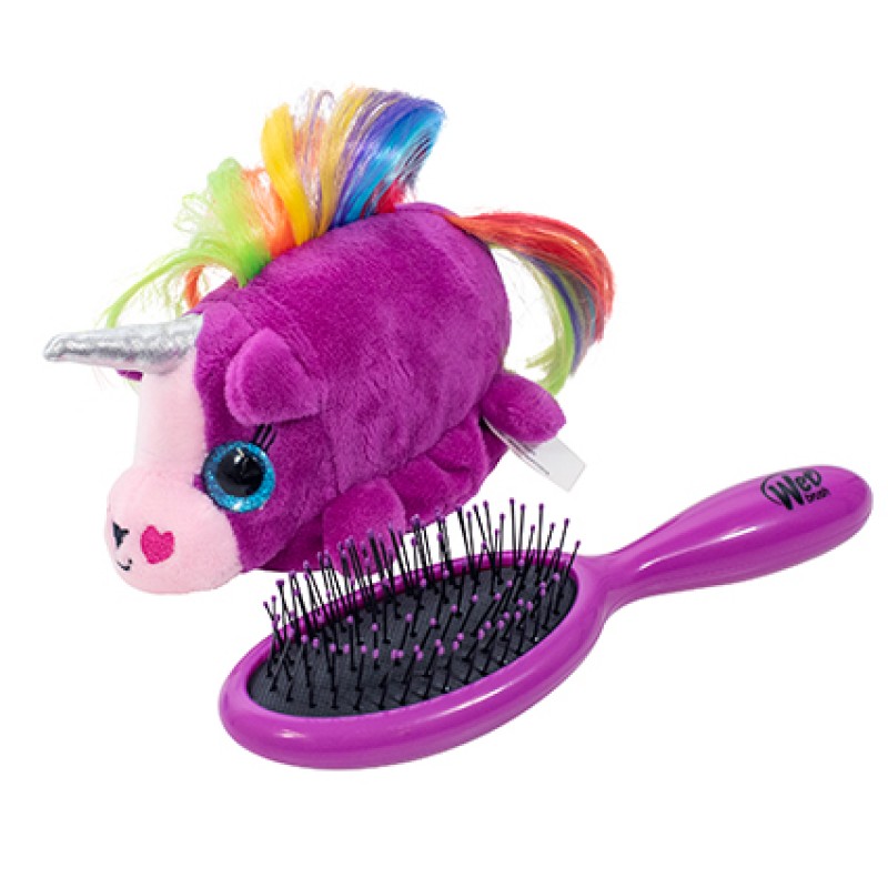 Wet Brush Plush Brush Kids Detangler Hair Brush Unicorn