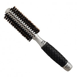 Brushworx Keratin Silk Ceramic Boar Bristle Radial Hair Brush - Small