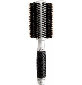 Brushworx Keratin Silk Ceramic Boar Bristle Radial Hair Brush  Medium