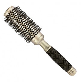 Brushworx Keratin Silk Ceramic Hot Tube Hair Brush - Medium