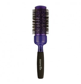 Brushworx Rio Purple X-Large Ceramic Hot Tube Hair Brush