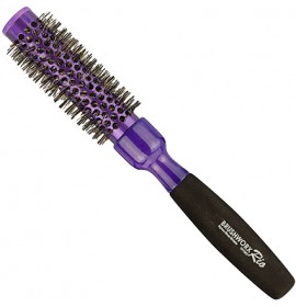 Brushworx Rio Purple Medium Ceramic Hot Tube Hair Brush