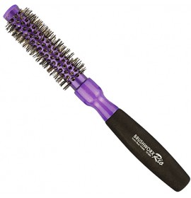 Brushworx Rio Purple Small Ceramic Hot Tube Hair Brush