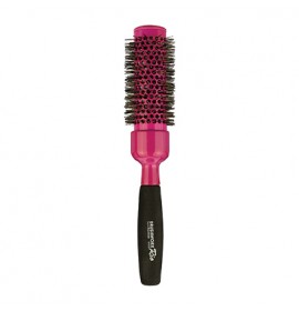 Brushworx Rio Pink Large Ceramic Hot Tube Hair Brush