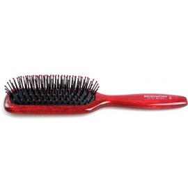 Brushworx Natural Woodgrain Cushion Hair Brush