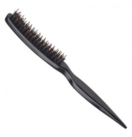 Brushworx Styler Porcupine Teasing Brush - Black, 3 Row