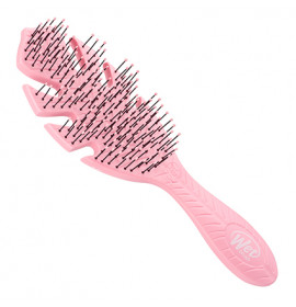 Wet Brush Go Green Leaf Detangler - Pink