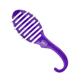 Wet Brush Shower Flex Detangler - Purple Glitter