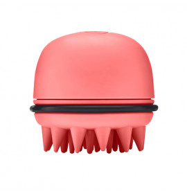 Wet Brush Exfoliating Scalp Massager Brush - Coral