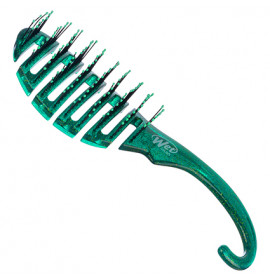 Wet Brush Shower Flex Detangler - Green Glitter