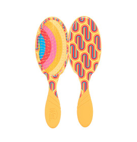 Wet Brush Pro Retro Swirl Detangler - Yellow