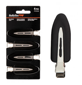 BaBylissPRO No Crease Hair Clips 4p 