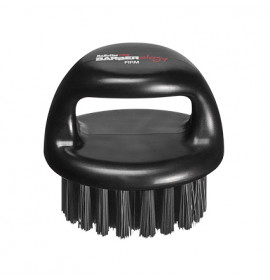 BaBylissPRO Barberology Fade Knuckle Brush Black Firm Bristle