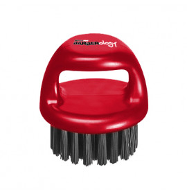 BaBylissPRO Barberology Fade Knuckle Brush Red Medium Bristle