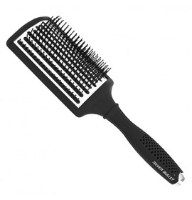 Silver Bullet Black Velvet Paddle Hair Brush
