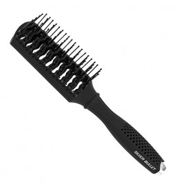 Silver Bullet Black Velvet Tunnel Vent Hair Brush