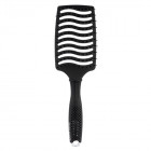 Silver Bullet Black Velvet Curved Vent Paddle Brush