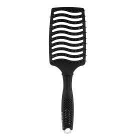 Silver Bullet Black Velvet Curved Vent Paddle Brush
