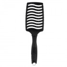 Silver Bullet Black Velvet Curved Vent Porcupine Paddle Brush
