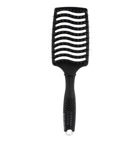 Silver Bullet Black Velvet Curved Vent Porcupine Paddle Brush