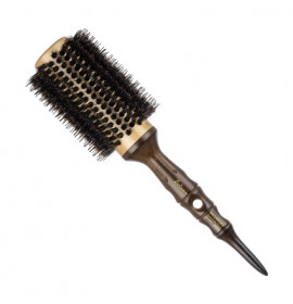 Brushworx Botanix Radial Boar Brush - Extra Large 70mm