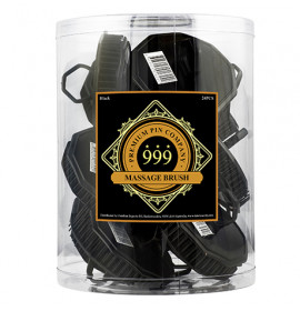 999 Massage Brush Display Black 24pc