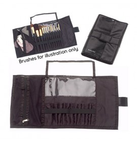 BeautyPRO Fold-Out Make-Up Brush Pouch, 12pc