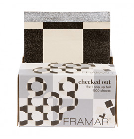 Framar Pop Up Foil Checked Out 500 Sheets