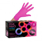 Framar Pink Paws Nitrile Gloves Medium