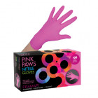 Framar Pink Paws Nitrile Gloves Large