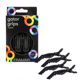Framar Gator Grips 4pc - Black