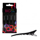 Framar Big Bite Clips Black 4pc