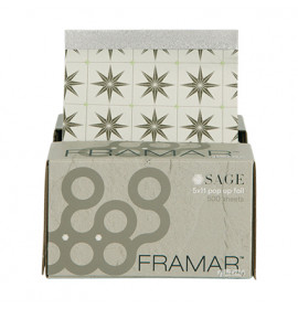 Framar Pop Up Foil Neutrals Sage 500 Sheets