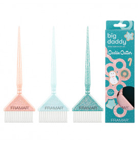 Framar Cookie Cutter Big Daddy Tint Brush 3pk