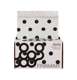 Framar Black Polka Dot Pop Up Foil 500 Sheets