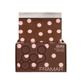 Framar Pink Polka Dot Pop Up Foil 500 Sheets