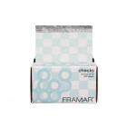 Framar Light Blue Check Pop Up Foil 500 Sheets