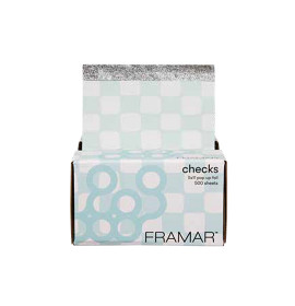 Framar Light Blue Check Pop Up Foil 500 Sheets