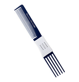 Dateline Professional Blue Celcon 301R Plastic Teasing Comb - 20cm
