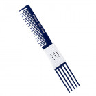 Dateline Professional Blue Celcon 302R Plastic Teasing Comb - 19cm