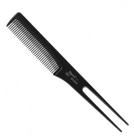 Dateline Professional Black Celcon 201 Plastic Teasing Comb - 20cm