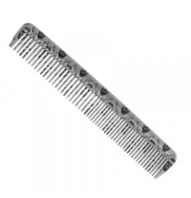 Pegasus Skulleto 202 Styling Comb Silver
