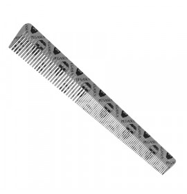Pegasus Skulleto 303 Barber Tapered Comb Silver