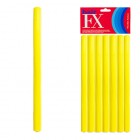 Hair FX Flexible Rod Medium Yellow 12pc