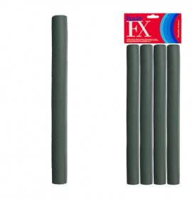 Hair FX Flexible Rod Large Green 4pc