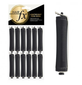 Hair FX Lightweigth Perm Rod Black 16mm x 12pc