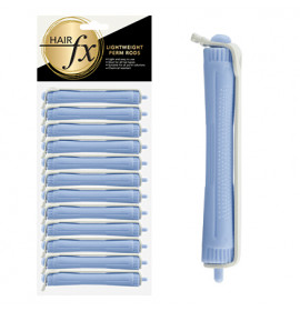 Hair FX Lightweight Perm Rod Blue 11mm x 12pc