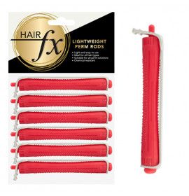 Hair FX Lightweight Perm Rod Hot Pink 9mm x 12pc